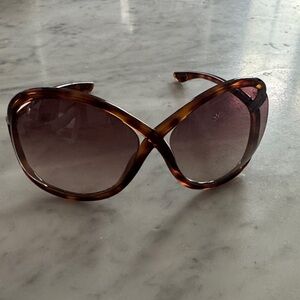 Tom Ford Tortoise Shell Sunglasses with case